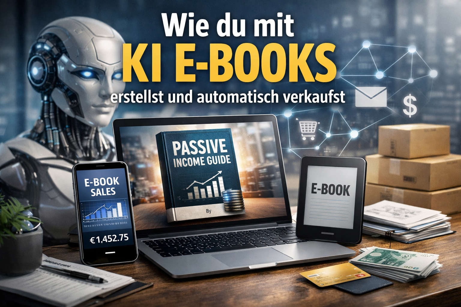 Wie du mit KI E-Books erstellst und automatisch verkaufst