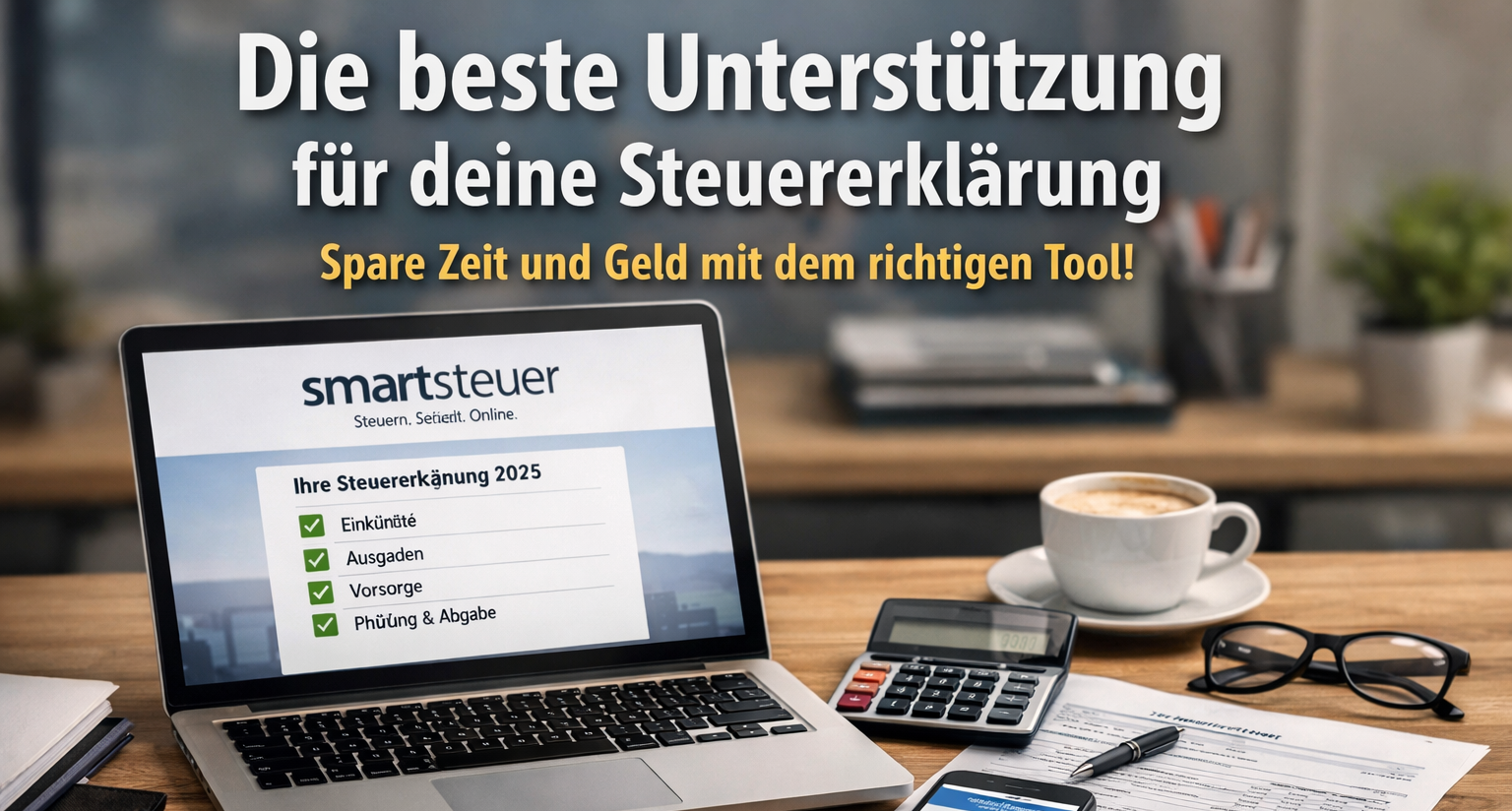 Die beste Unterstützung für deine Steuererklärung – Mit diesem Tool sparst du viel Geld und Zeit
