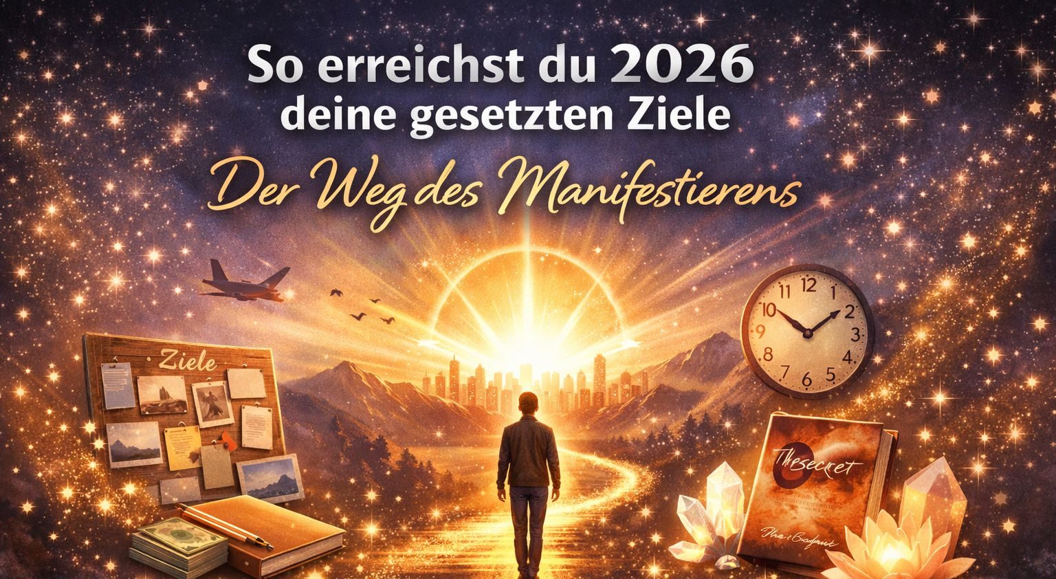 So erreichst du 2026 deine gesetzten Ziele: Der Weg des Manifestierens