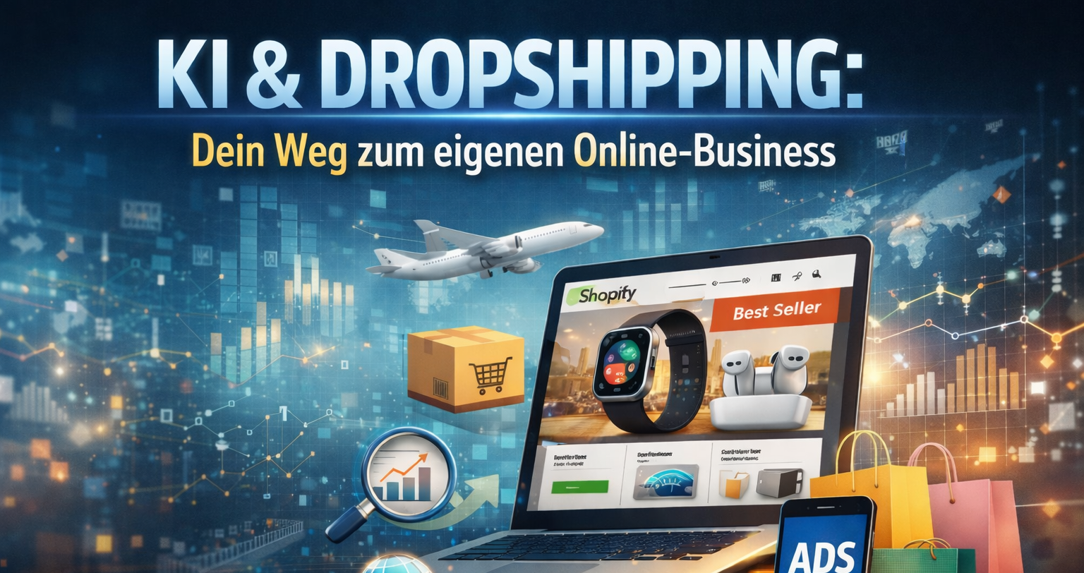 So startest du mit KI dein eigenes Dropshipping-Business: Die komplette Anleitung