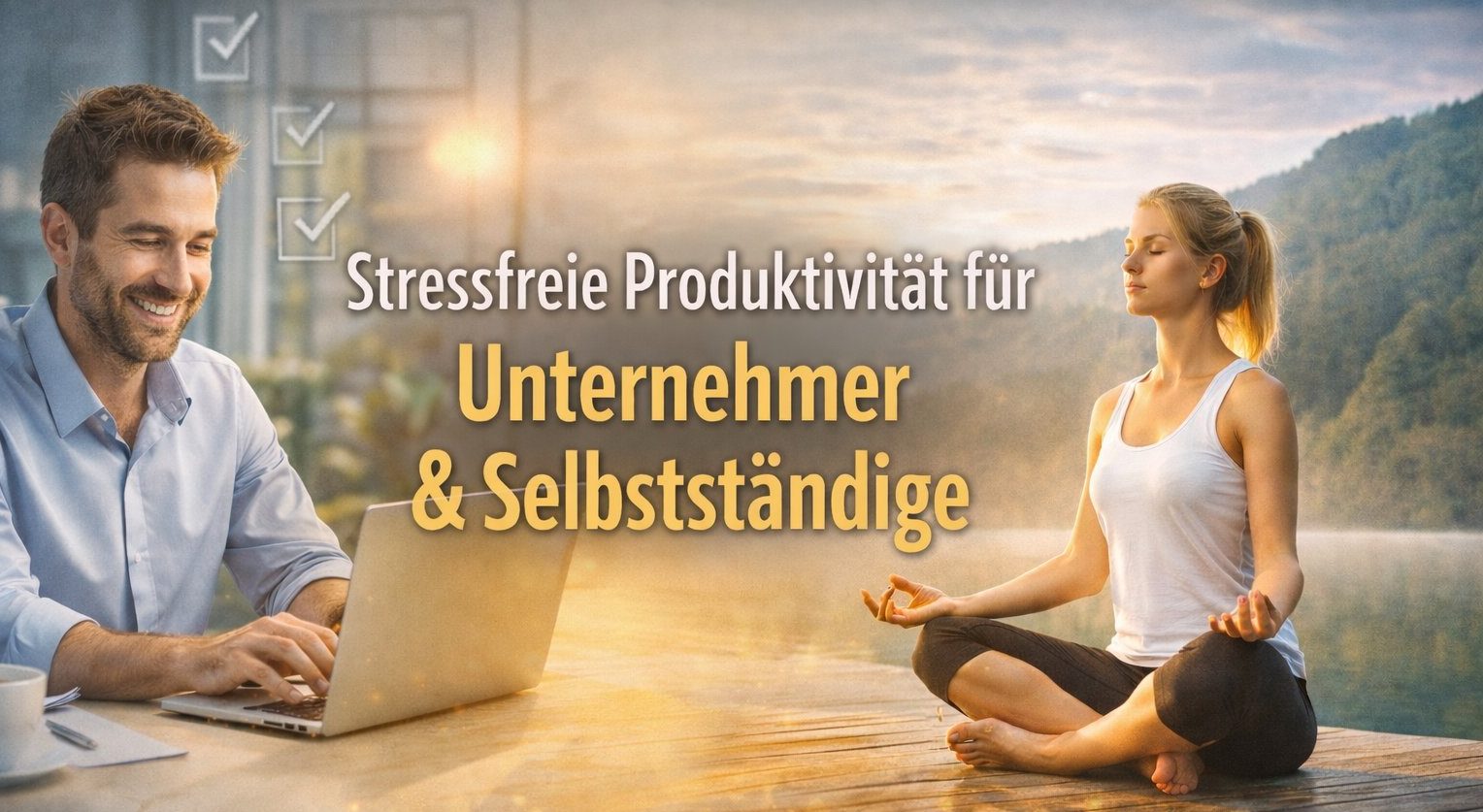 Stressfreie Produktivität für Unternehmer & Selbstständige