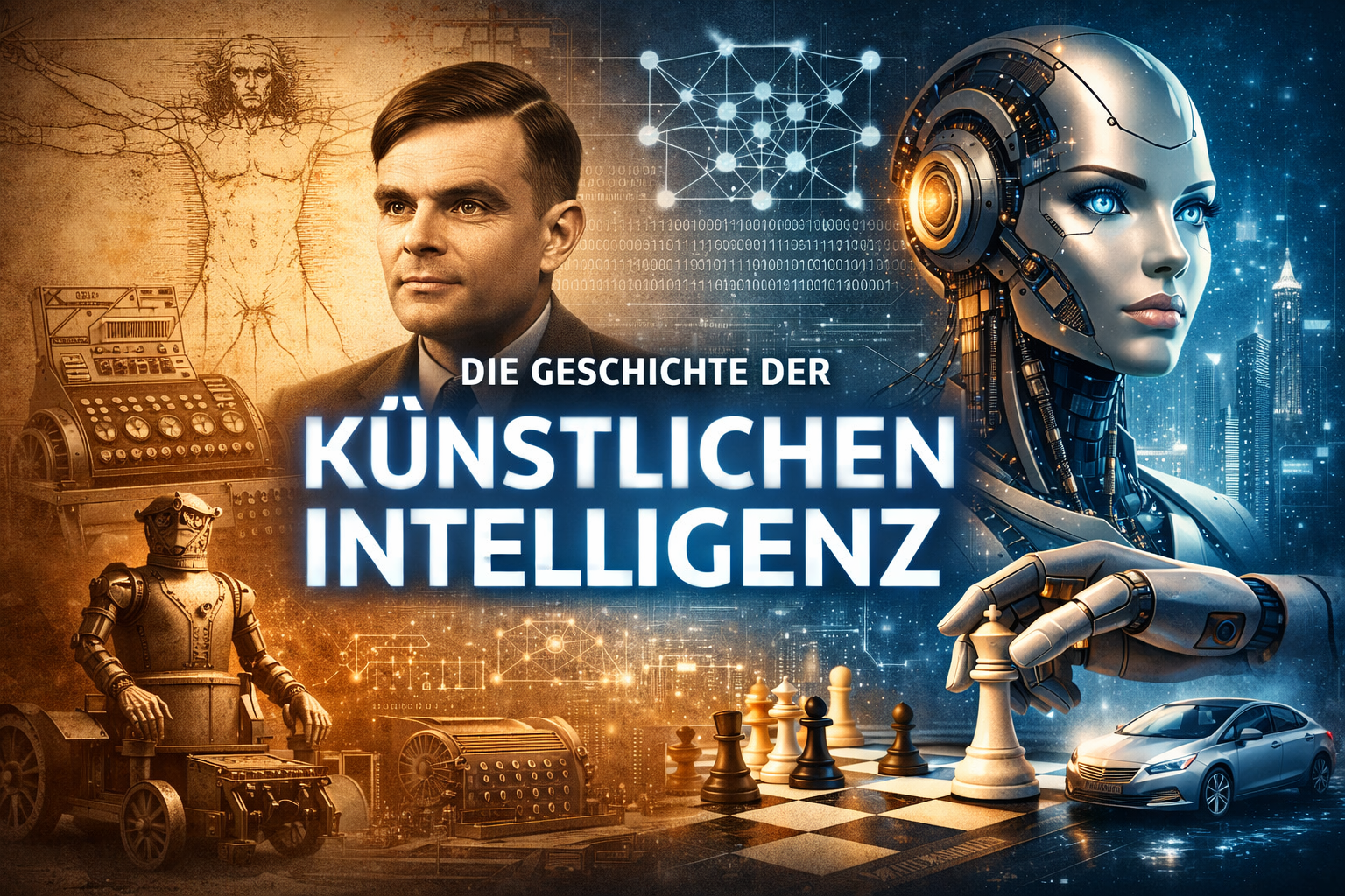 Die Geschichte der künstlichen Intelligenz: Von den ersten Ideen bis zur modernen KI