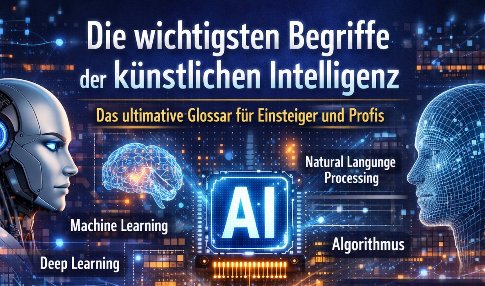 Die wichtigsten Begriffe der künstlichen Intelligenz – Das ultimative Glossar für Einsteiger und Profis
