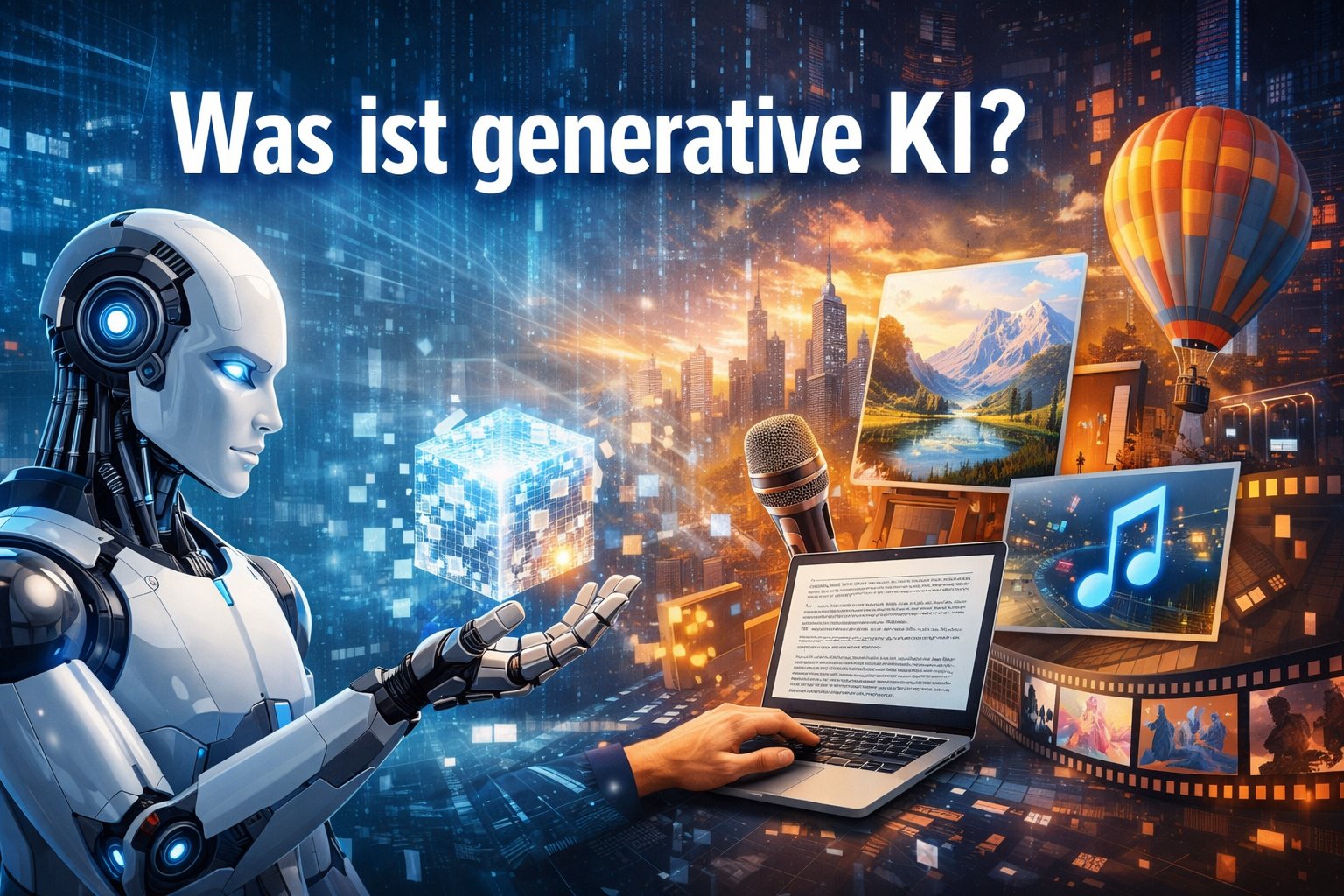 Was ist generative KI? Der ultimative Leitfaden 2026 für Einsteiger und Fortgeschrittene – Funktionsweise, Tools, Chancen & Risiken