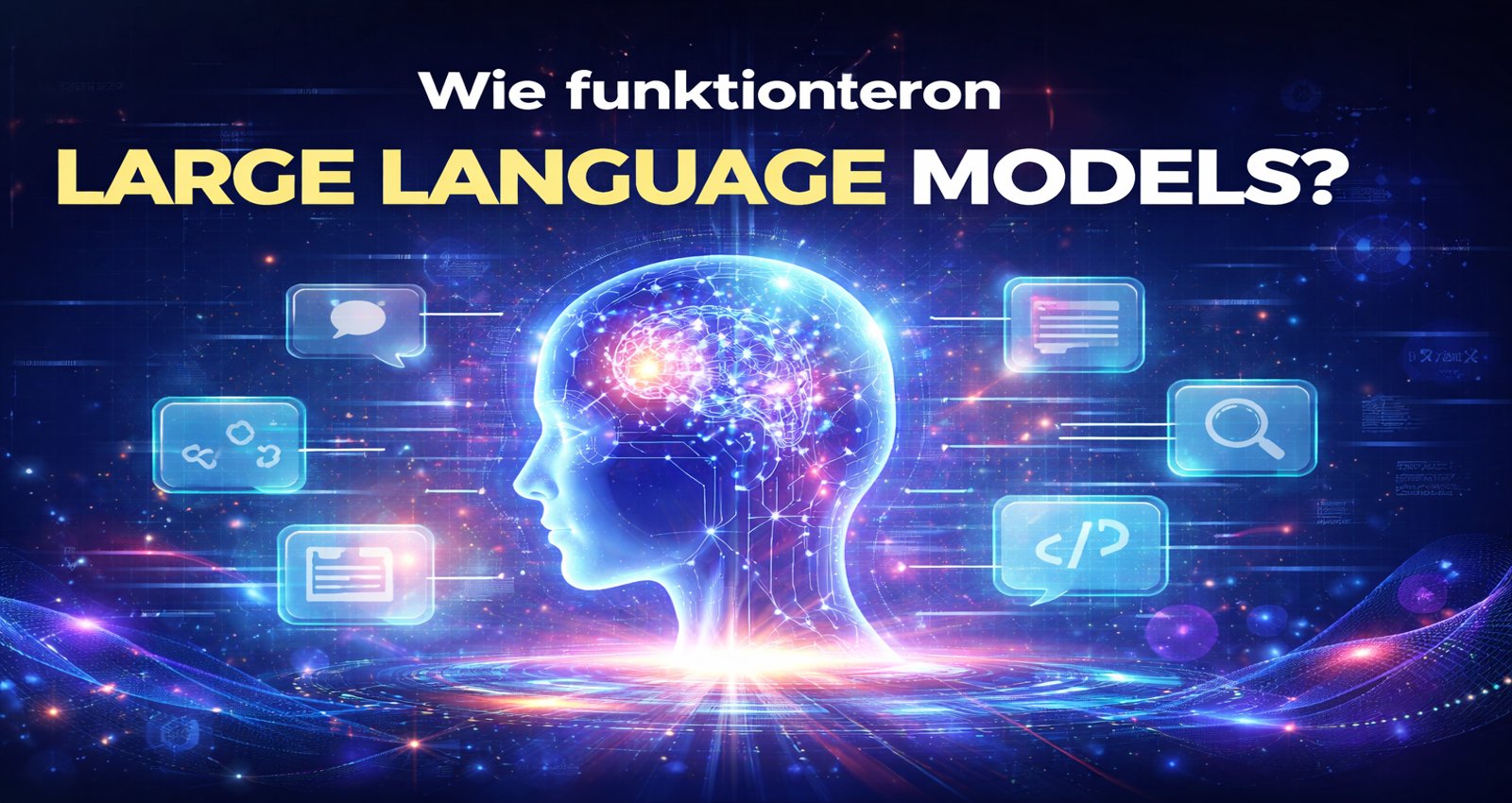 Wie funktionieren Large Language Models? (Einfach erklärt)