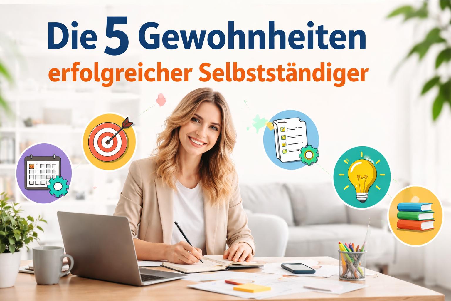 Die 5 Gewohnheiten erfolgreicher Selbstständiger