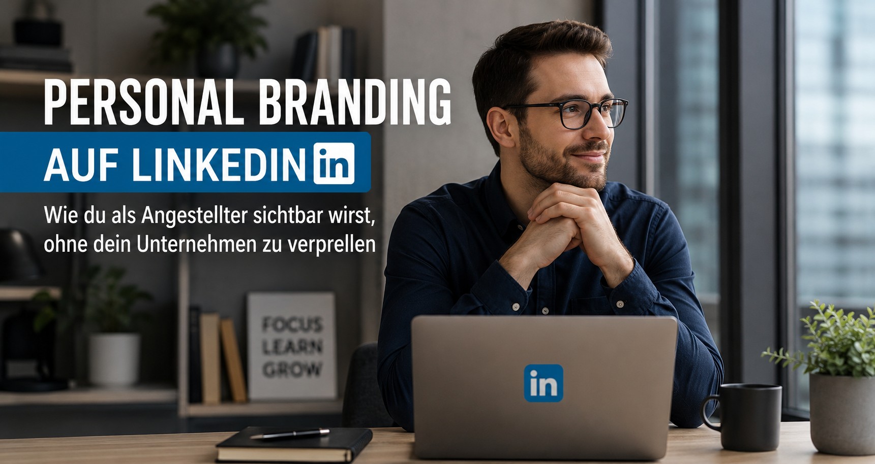 Personal Branding auf LinkedIn – Wie du als Angestellter sichtbar wirst, ohne dein Unternehmen zu verprellen